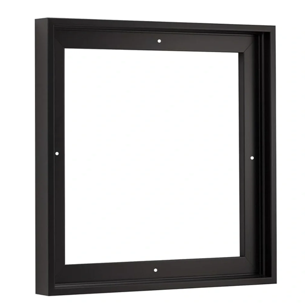 Black Square Floater Frame 6x6 Inch for 3/4 (.075) Inch Deep Canvas